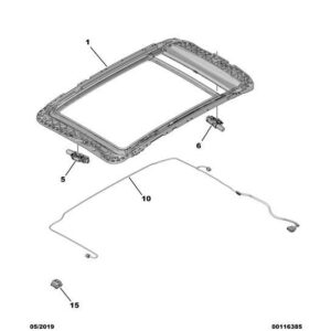 Citroen C5 Air Cross 2018-2021 Diesel Sun Roof Harness
