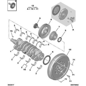 Citroen DS4 2010-2021 Diesel Clutch And Dmf Pro Kit