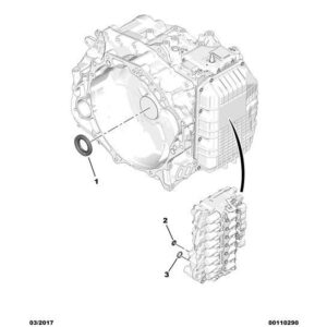 Citroen C5 Air Cross 2018-2021 Petrol Gear-Box Oil Pump Gasket