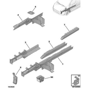 Citroen Dispatch 2016-2020 Diesel Front Bumper Fixings