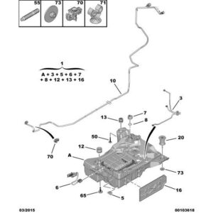 Citroen Berlingo 2015-2018 Diesel Urea Cap