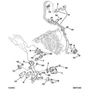 Citroen C-Crosser 2007-2012 Petrol Valve Egr