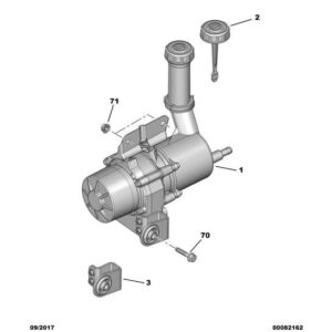 Citroen C4 2008-2010 Diesel Electric Pump Power Steering