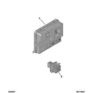 Citroen Berlingo 2018-2021 Petrol Air Conditioning Control Unit