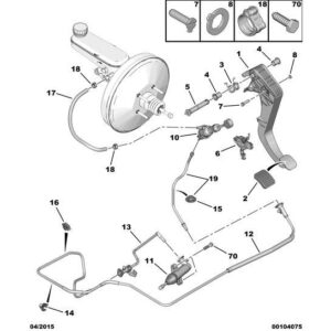 Citroen Relay 2006-2019 Clutch Control Pipe
