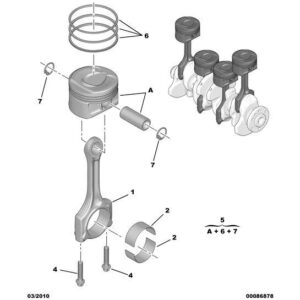 Citroen Berlingo 2008-2012 Petrol Engine Connecting Rod