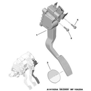 Citroen Nemo 2008-2015 Accelerator Pedal