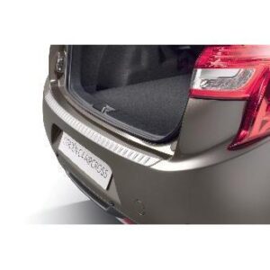 Citroen C4 Catcus 2014-2018 Boot Sill Protector Brushed Aluminium Effect