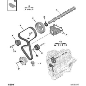 Citroen DS3 2010-2022 Diesel Timing Belt