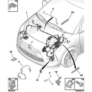 Citroen DS3 2010-2022 Diesel Main Harness