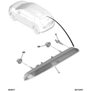 Citroen C3 Air Cross 2017-2021 Petrol Screenwash Jet