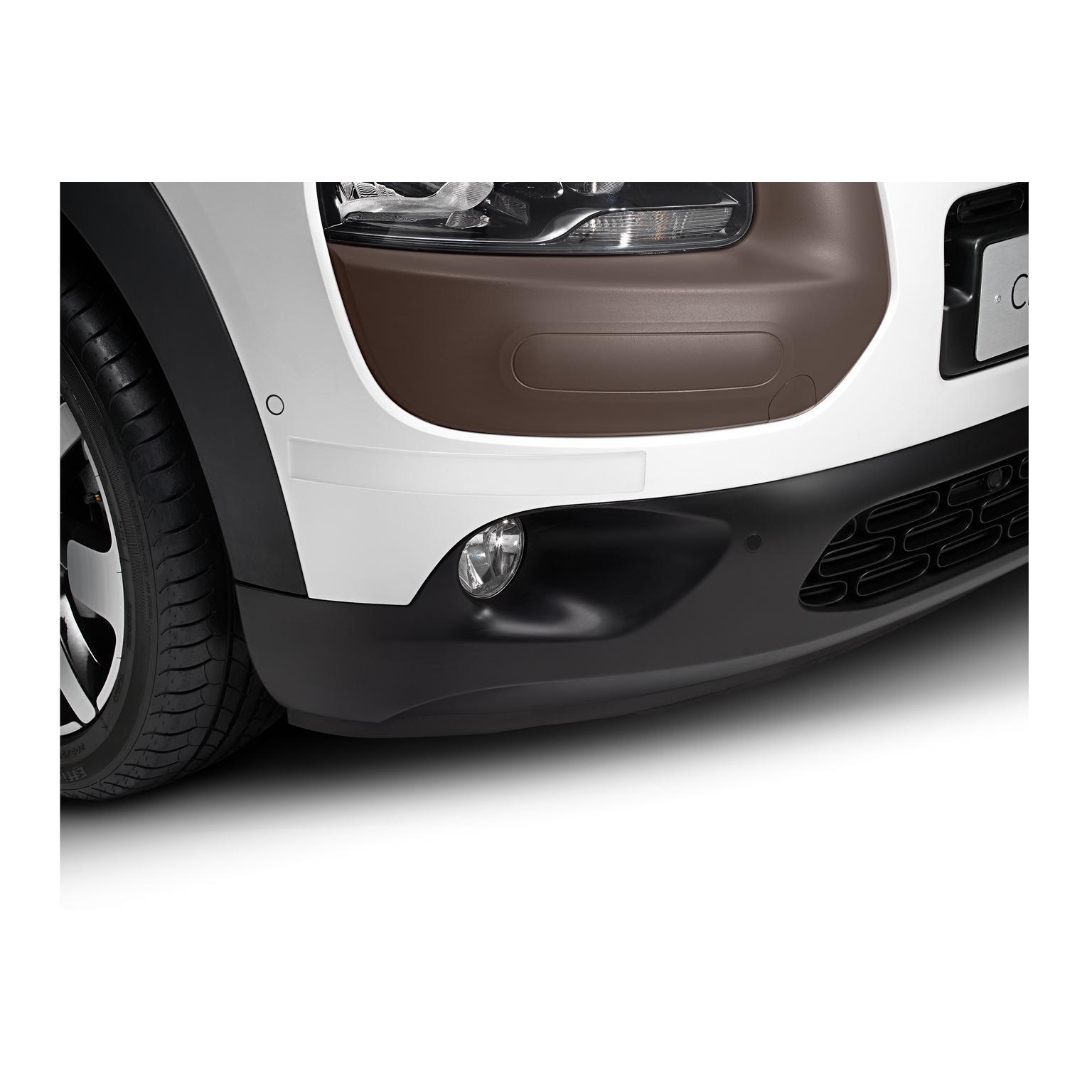 thumbnail interactive-video image 1 of Stainless Steel Boot Sill Protector For Citroen C5 Aircross (2018+) - Matte Brushed, Protects Bumper From Scratches 1 of 6