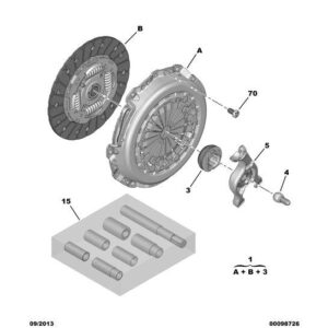Citroen DS3 2010-2022 Petrol Clutch Release Bearing Buffer