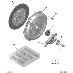 Citroen DS3 2010-2022 Diesel Clutch Kit