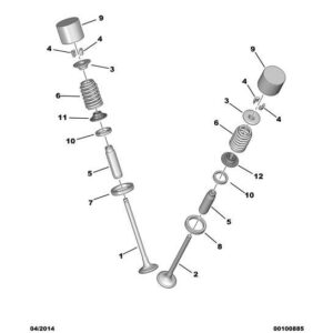 Citroen C1 2014-2022 Petrol Intake Valve Seat