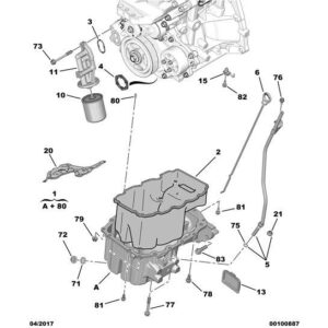 Citroen C1 2014-2022 Petrol Engine Oil Gauge Guide