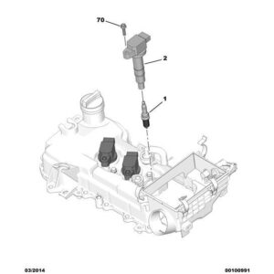 Citroen C1 2014-2022 Petrol Engine Spark-Plug