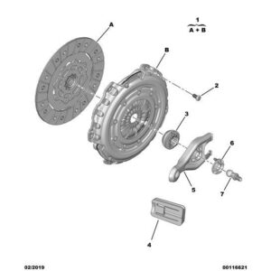 Citroen C3 Air Cross 2017-2021 Diesel Clutch Assembly Collection