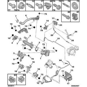 Citroen C4 2008-2010 Diesel Bracket