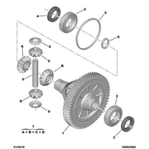 Citroen Nemo 2008-2015 Petrol Gear-Box Seal