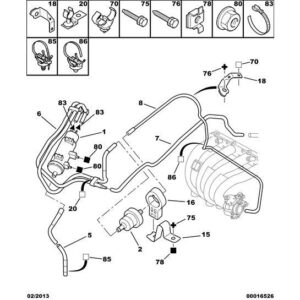 Citroen Xsara 2000-2004 Petrol Canister Solenoid Valve