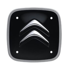 Citroen C3 Air Cross 2017-2021 Set Of 4 Caps For Aluminium Wheels Black With Silver Edging