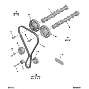 Citroen DS3 2010-2022 Petrol Distribution Motor Kit