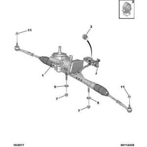 Citroen C3 Air Cross 2017-2021 Petrol New Elect Steering Mechanism