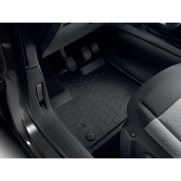 Citroen Berlingo 2015-2022 Shaped Rubber Floor Mats Front