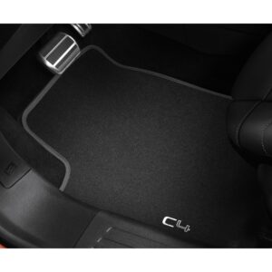 Citroen C4 2018-2020 Velour Floor Mats Front And Rear