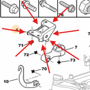 Citroen C1 1.0 2009-2012 Engine Mount