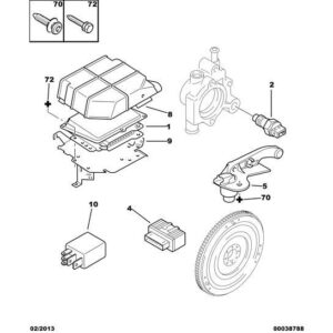 Citroen Saxo 1996-2004 Water Temperature Sensor