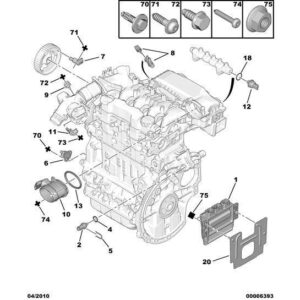 Citroen Dispatch 2007-2011 Diesel Intake Air Pressure Sensor