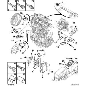 Citroen C-Crosser 2007-2012 Diesel Air Pressure Sensor