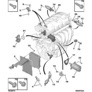 Citroen C4 2010-2013 Petrol Air Pressure Sensor