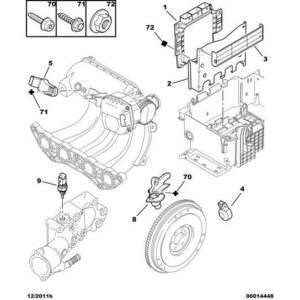 Citroen C2 2003-2007 Petrol Engine Knock Detector