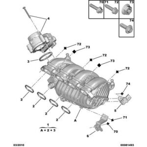 Citroen DS3 2010-2022 Petrol Air Pressure Sensor
