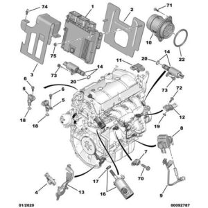 Citroen DS5 2011-2021 Petrol Air Pressure Sensor