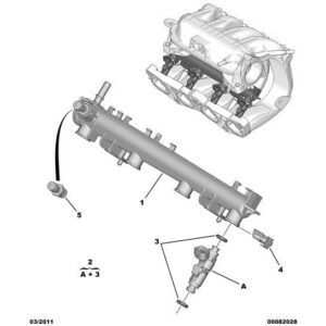 Citroen C4 2008-2010 Petrol Set Of 2 Joints