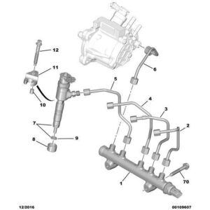 Citroen DS3 2010-2022 Diesel Engine Injector Protector
