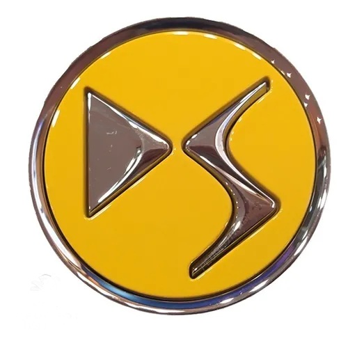 98012784B8 Citroen DS Cap For Aluminium Wheels Pegasus Yellow