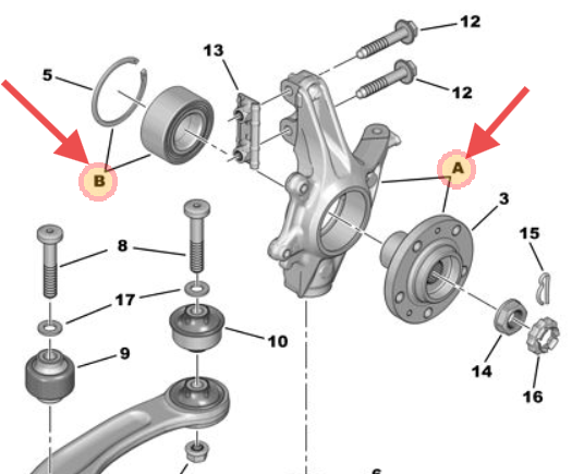 364796 Citroen Berlingo Drivers Hub