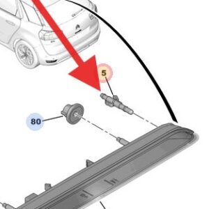 Citroen C4 Picasso 2010-2017 Rear Washer Jet
