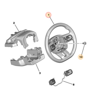 Citroen C3 2015-2022 Steering Wheel and Bolt