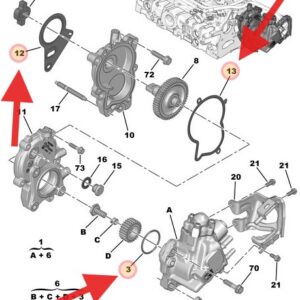 Citroen Relay 2006-2021 High Pressure Fuel Seals