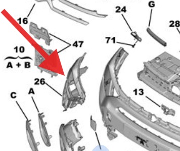 Citroen C4 2021-Present Headlamp Housing