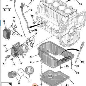 Citroen 1.5HDI Oil Sump Pan Screws