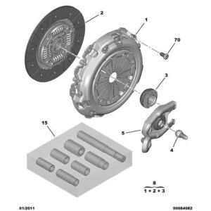 Citroen Nemo 2008-2015 Petrol Clutch Kit
