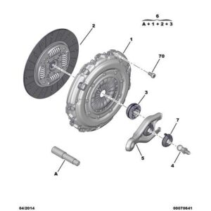 Citroen C5 2004-2008 Petrol Clutch Kit