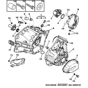 Citroen Dispatch 1994-2006 Diesel Clutch Folk Bellows